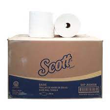 Toalla de Papel en Rollo SCOTT Basic* MICRO 1 Hoja 1x12x240 MTS