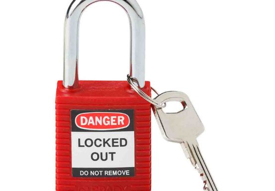 Candado de Acero – Rojo