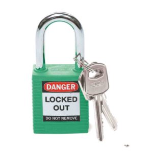 Candado de Acero - Verde