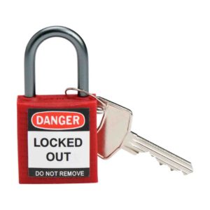 Candado de Aluminio - Rojo