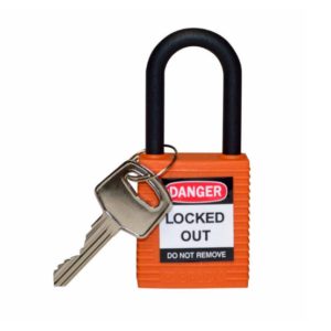 Candado de Nylon - Naranja