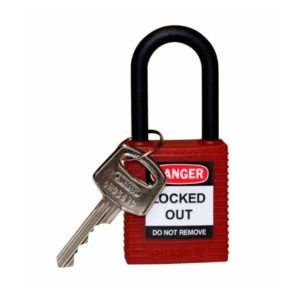 Candado de Nylon - Rojo