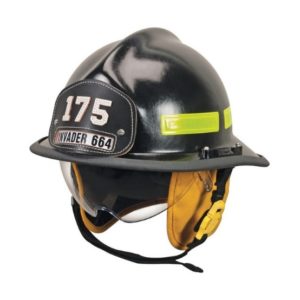 Casco Invader Con Visor - Negro