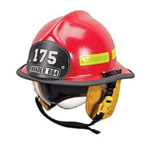 Casco Invader Con Visor - Rojo