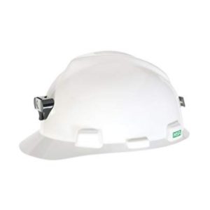 Casco V-Gard Para Minero Tipo Gorra - Blanco