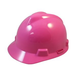 Casco V-Gard Tipo Gorra - Rosado Fuerte