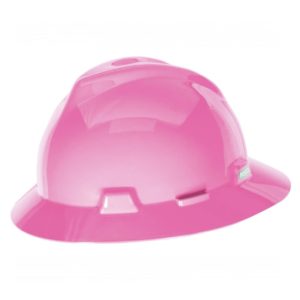 Casco V-Gard Tipo Sombrero - Rosado Fuerte