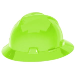Casco V-Gard Tipo Sombrero - Verde Limon