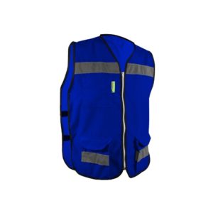 Chaleco Brigadista Ligero Abierto - Azul