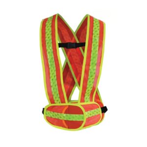 Chaleco Carrillero con Bies High Visibility - Anaranjado