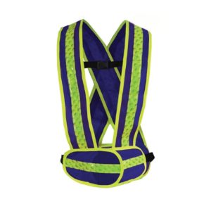 Chaleco Carrillero con Bies High Visibility - Azul