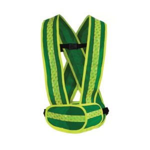 Chaleco Carrillero con Bies High Visibility - Verde