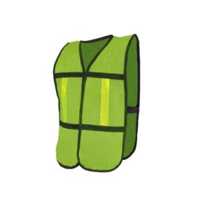 Chaleco De Malla De Alta Visibilidad Con Reflejante Térmico - Verde