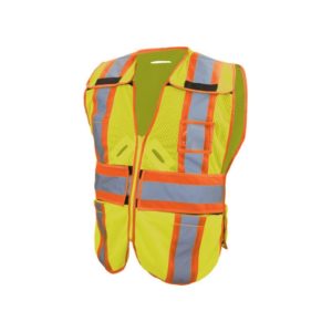 Chaleco Desmontable de Tela Jersey para Arnés - Amarillo