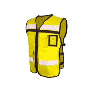 Chaleco Rescatista High Visibility Abierto - Amarillo