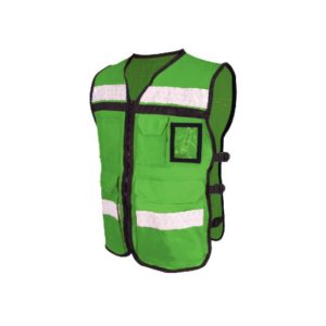 Chaleco Rescatista High Visibility Abierto - Verde
