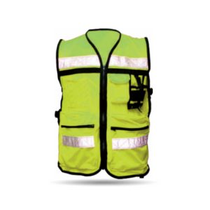 Chaleco Tipo Rescatista Alta Visibilidad Amarillo