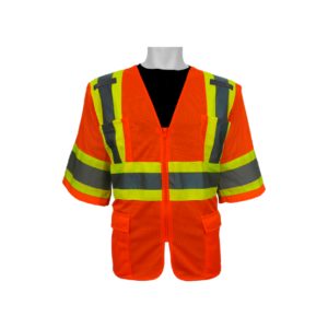 Chaleco Tipo Topógrafo - Naranja