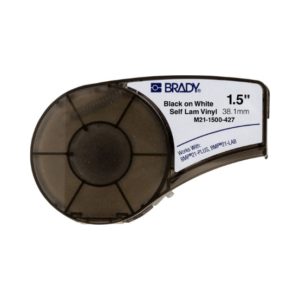 Cinta Autolaminada "1500" - Negro/Blanco - BMP21