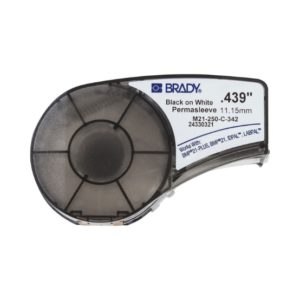 Cinta Termocontráctiles "250" - Negro/Blanco - BMP21