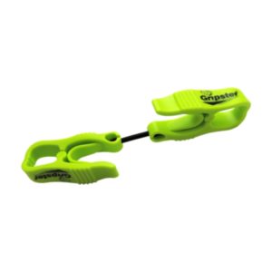 Clip Plástico Para Guantes - Verde Limón