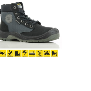 Bota de Cuero, Dakar - Negra