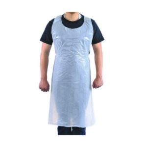 Gabacha de Polietileno - Blanca