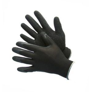 Guante Poliester/Latex Corrugado