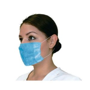 Mascarilla Celeste