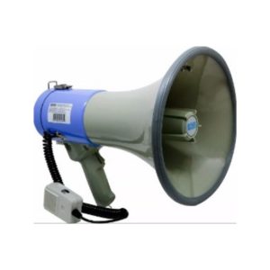 Megáfono con Sirena