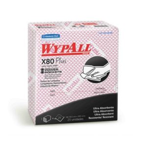 WypAll X80 Colores Rojo 10X30 PLUS