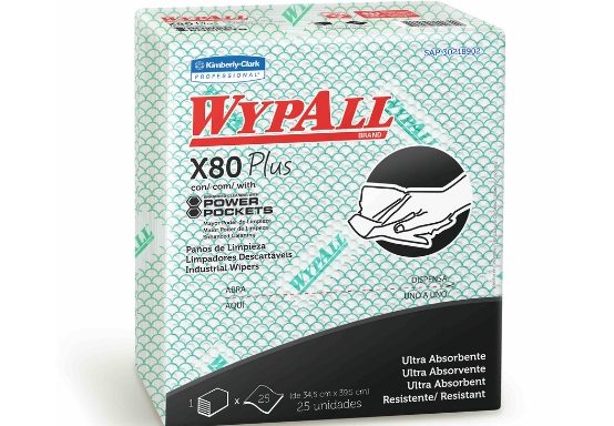 WypAll X80 Colores Verde 10X30 PLUS