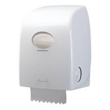 Dispensador Toalla Rollo AQUARIUS TWL HRT WHITE 1X1