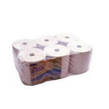 Toalla de Papel SCOTT en Rollo Essential* AIRFLEX Eco Natural 1x6x250 MTs